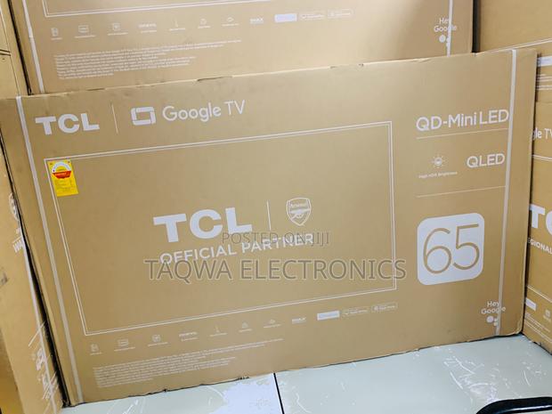 Typically TCL Mini Qled 65” Android Smart Tv · Photo 1