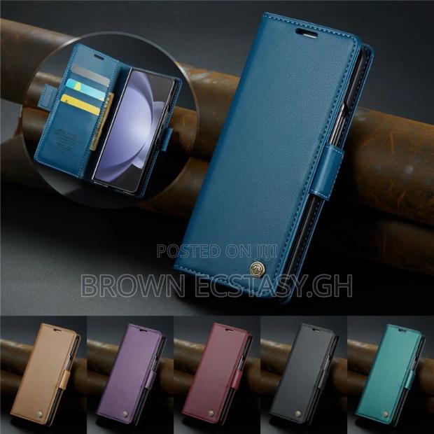 Autspace Z Fold 7/8 Ultra Leather Case With Pen Holder · Photo 5