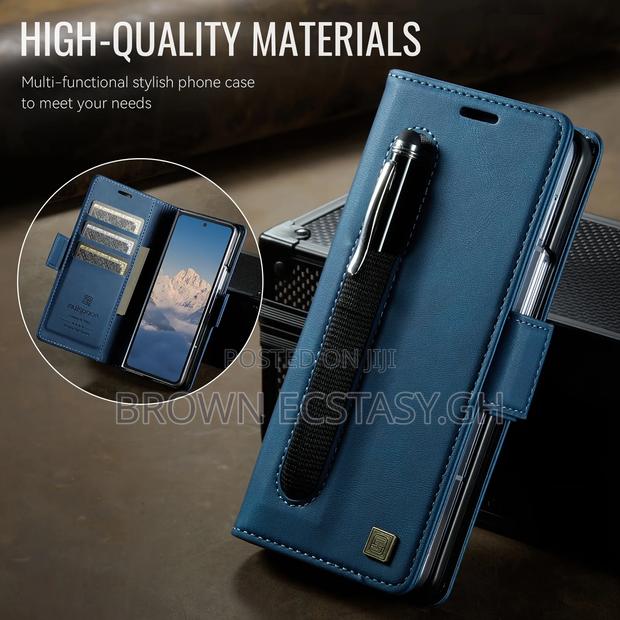 Autspace Z Fold 7/8 Ultra Leather Case With Pen Holder · Photo 7