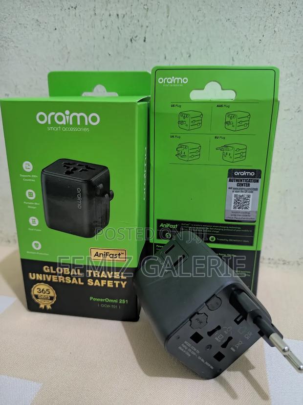 Oraimo Poweromni 251 2500w Multi-Plug Travel Converter · Photo 2