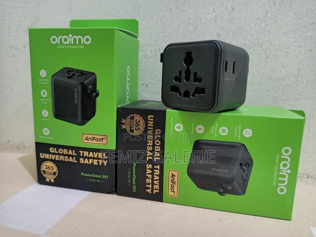 Oraimo Poweromni 251 2500w Multi-Plug Travel Converter · Photo 5