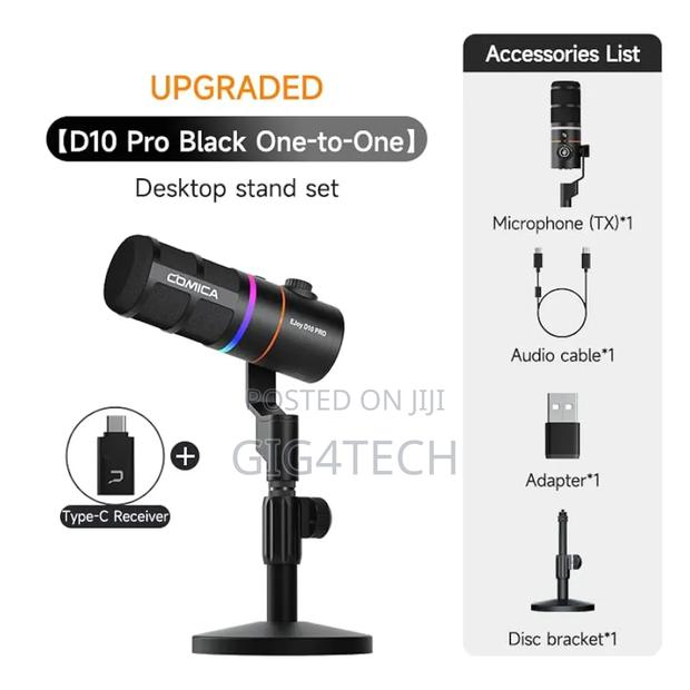 Comica Ejoy D10 Pro (D) Dynamic Wireless and Usb-C Microphone · Photo 3