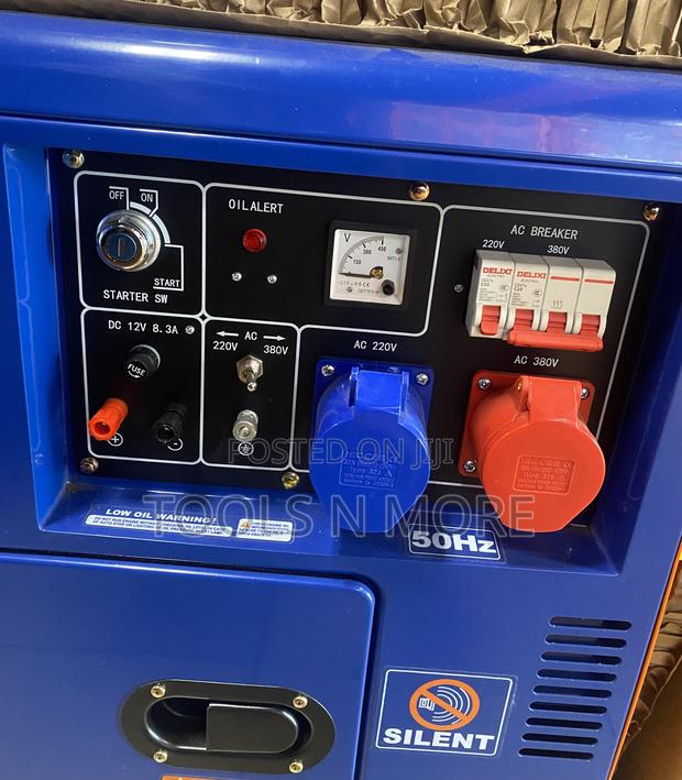 Wadfow 6.3kva Silent Diesel Generator ( Three Phase) · Photo 2