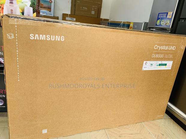 Samsung 55”Du8000: Slim Air Design Crystal Uhd Smart Tv · Photo 2