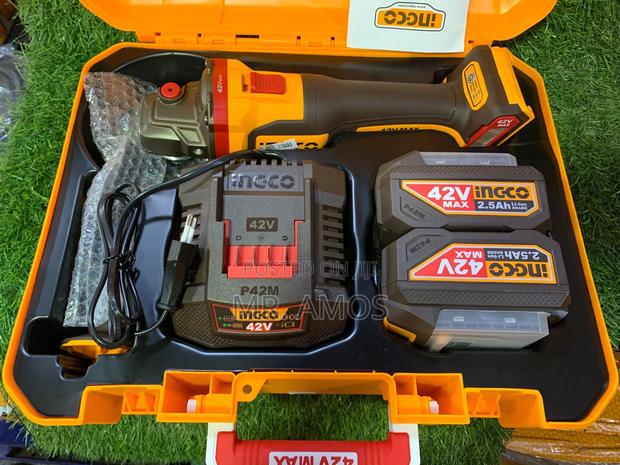 1280w Cordless 42v Angle Grinder With 29pcs Accessories -Cagli · Photo 2
