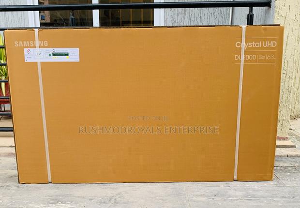 Samsung 65”Du8000: Slim Air Design Crystal Uhd Tv · Photo 1