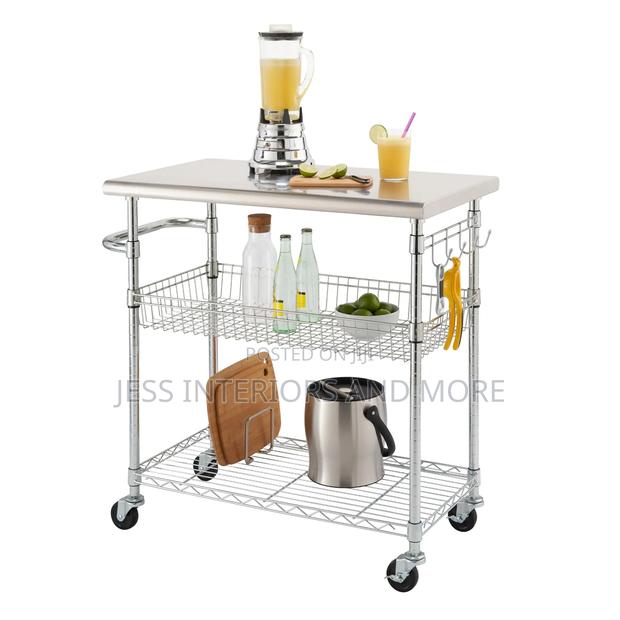 Heavy Duty Stainless Steel Kitchen Cart/Table · Photo 2