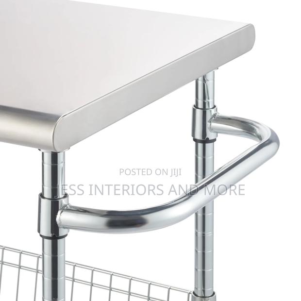 Heavy Duty Stainless Steel Kitchen Cart/Table · Photo 3