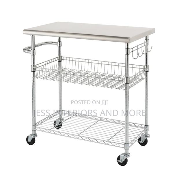 Heavy Duty Stainless Steel Kitchen Cart/Table · Photo 4
