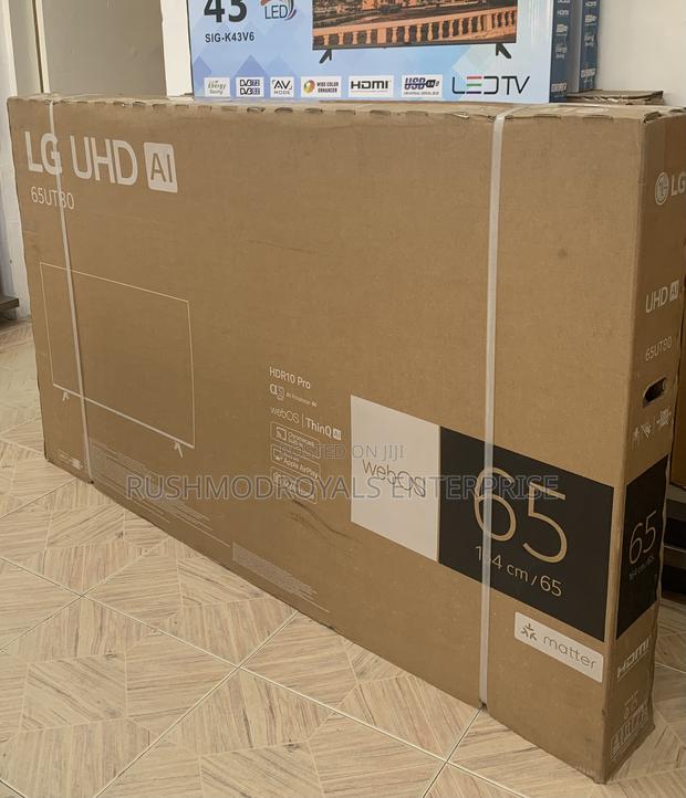 Unboxing the Stunning Lg65” Ur80 Tv · Photo 1
