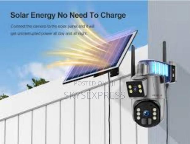 Dual Lense 4g PTZ Solar Camera · Photo 1