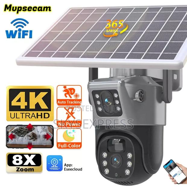 Dual Lense 4g PTZ Solar Camera · Photo 2