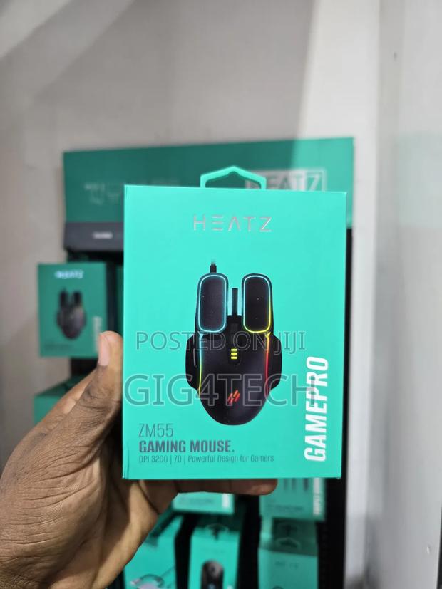 Heatz Professional Gaming Mouse Zm55 · Photo 1