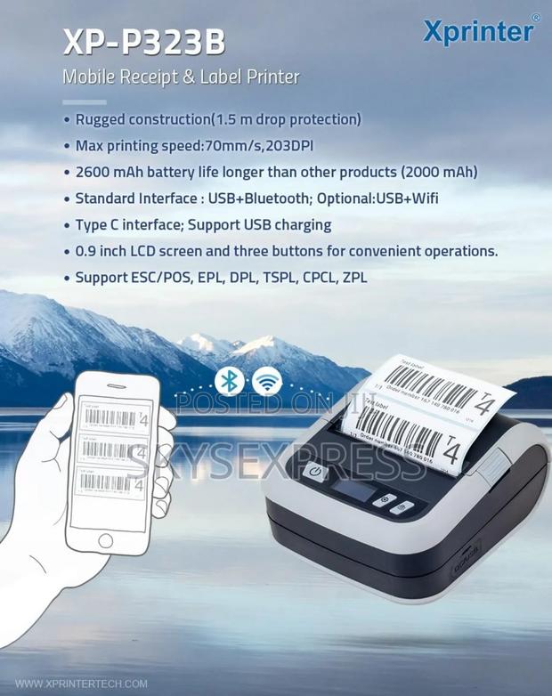 Mobile Bluetooth Lable Printer · Photo 2
