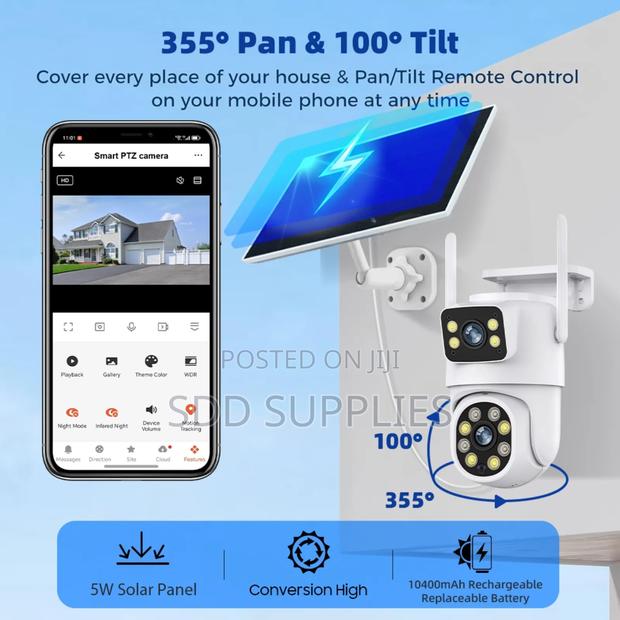 Alexa Tuya Smart Life 4g Sim Card Security Camera · Photo 1