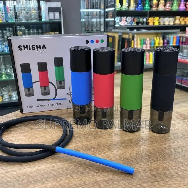 Portable Shisha Pot for Car & Outdoor Use - Mini Hookah With Hose · Photo 1