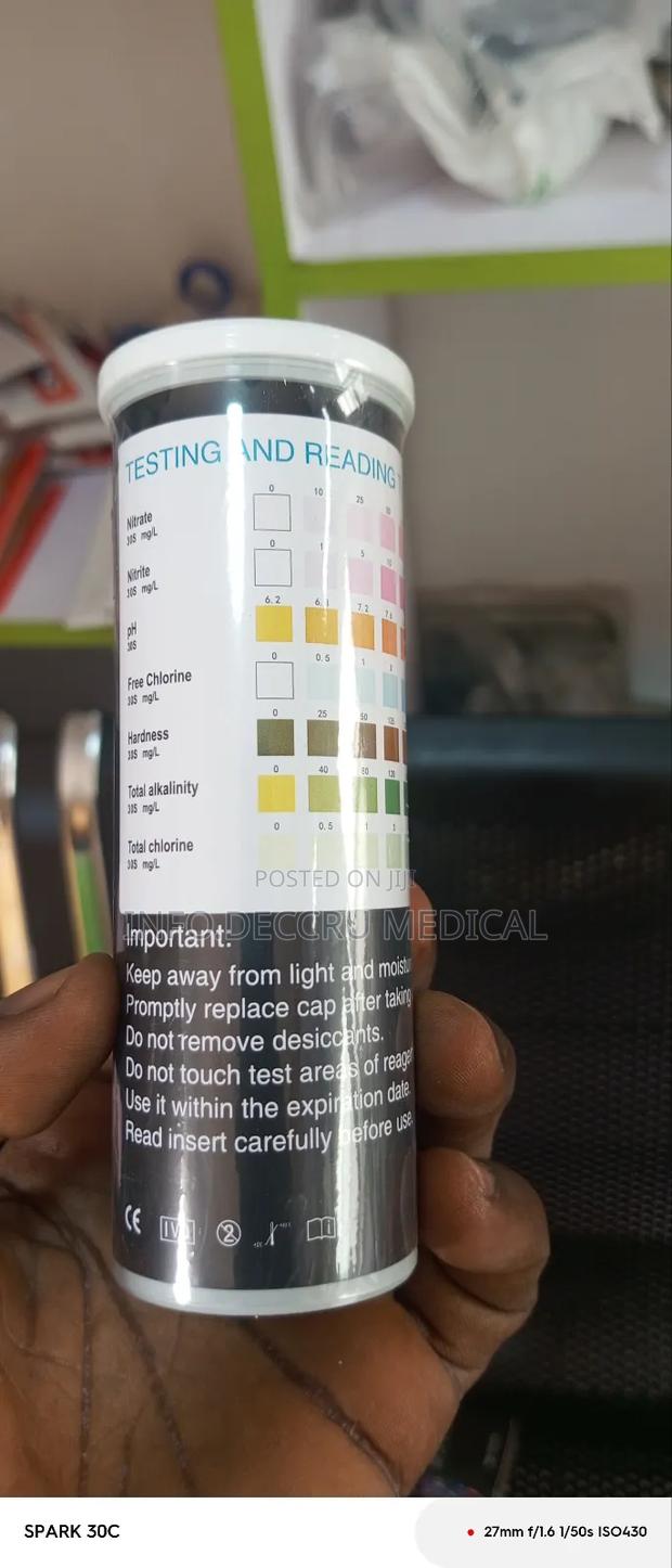 Ph Test Strips(7 Ways Poll Spa Test Strips) · Photo 1