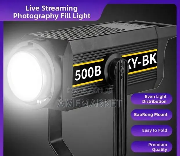 Ky-Bk500b Photography Light – Professional Studio Video Photo Light · Photo 1