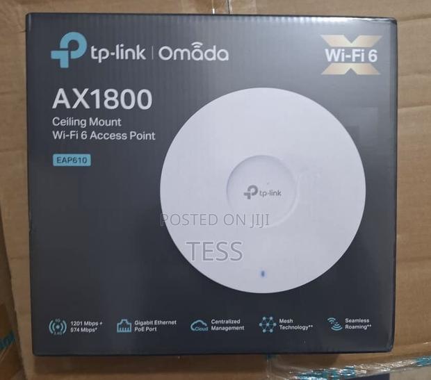 Tp-Link Ax1800 Wifi 6 Ceiling Access Point Eap610 · Photo 1