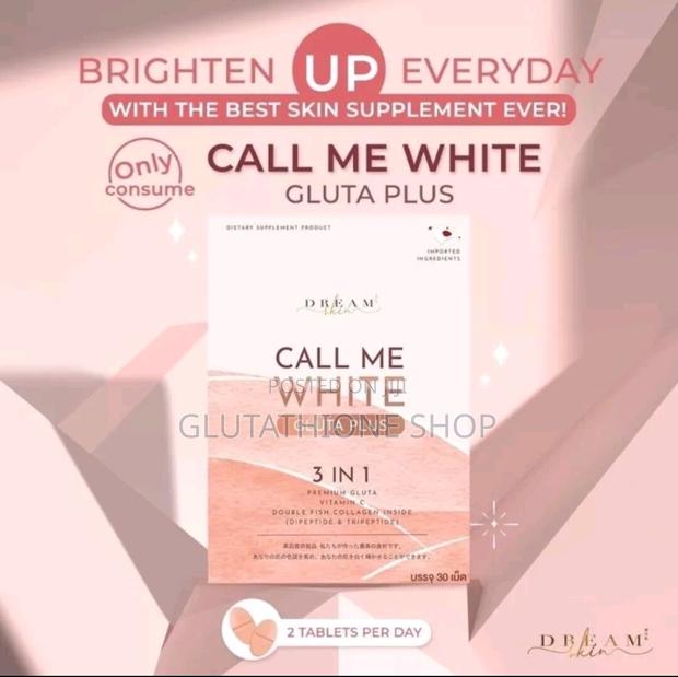 Call Me White Gluta Plus 3-in-1 Supplement · Photo 1