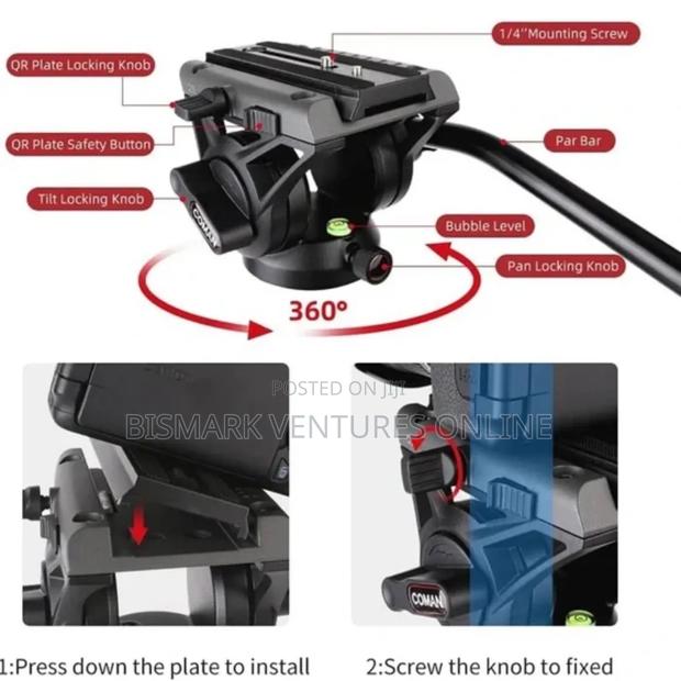 Heavy Duty Aluminum Tripod, Home Use · Photo 4