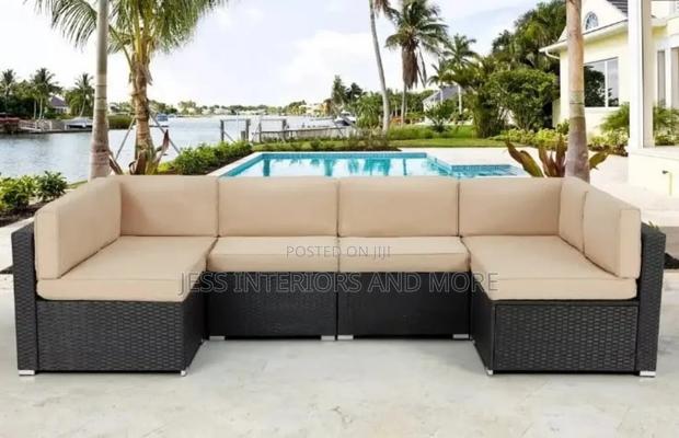 Outdoor Rattan Sofa Set · Photo 3
