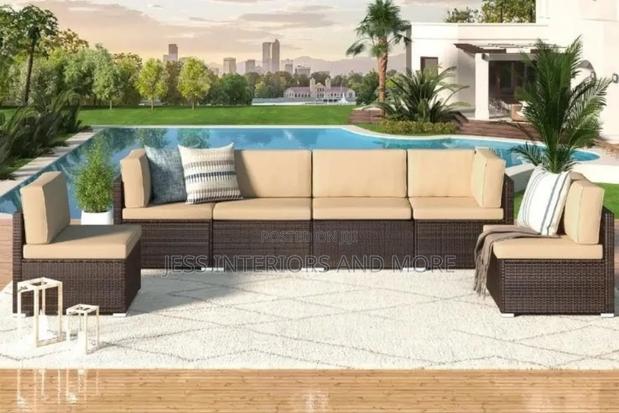 Outdoor Rattan Sofa Set · Photo 4