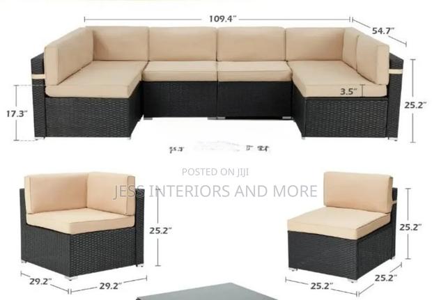 Outdoor Rattan Sofa Set · Photo 2