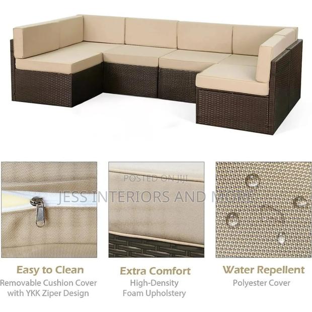Outdoor Rattan Sofa Set · Photo 1