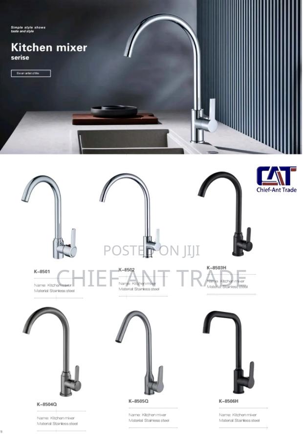Kitchen Tap / Faucet Silver W2008 · Photo 1