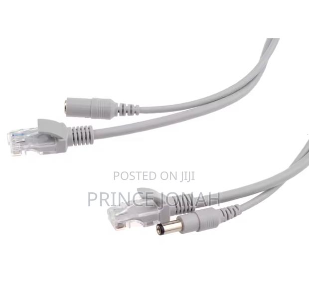 Ip Camera Cable 10m Ethernet Cat5 Dc Power For Network Nvr Cctv System · Photo 4