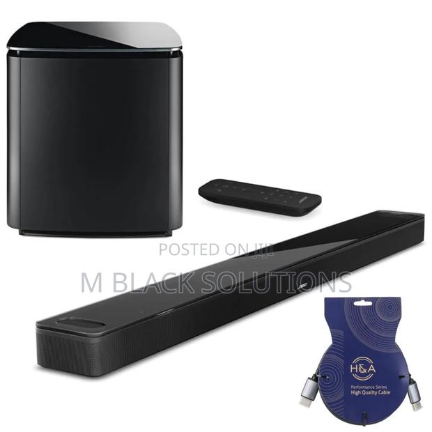 Bose Smart Soundbar and Bass Model 700 Black · Photo 1