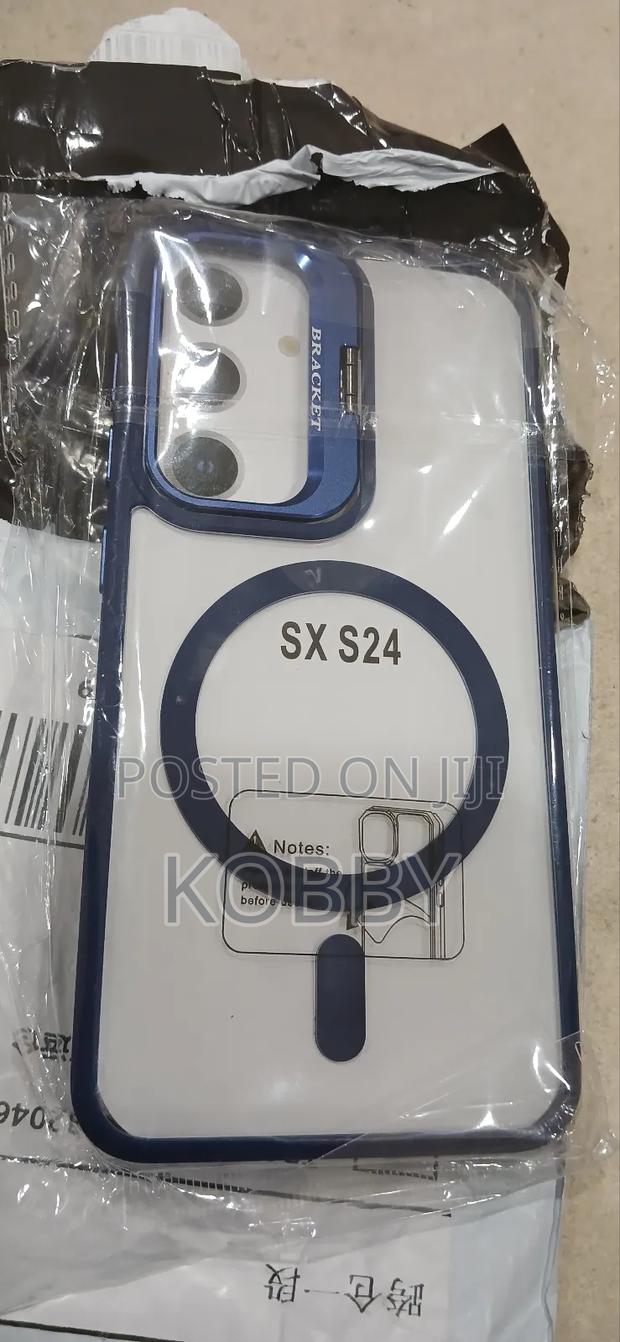 Samsung S24 Shock Case Blue · Photo 2