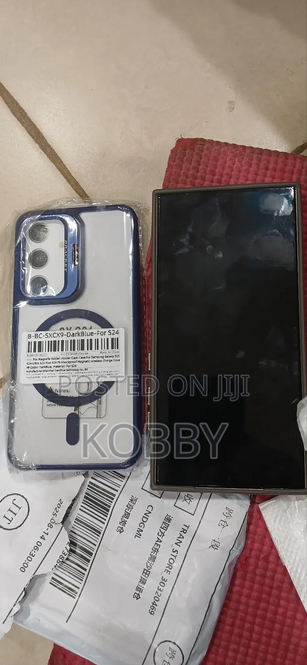 Samsung S24 Shock Case Blue · Photo 3