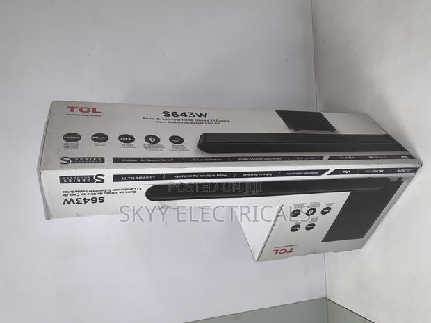Tcl 240w 3.1ch Wifi Wirelss Subwoofer Ultraslim Soundbar · Photo 1
