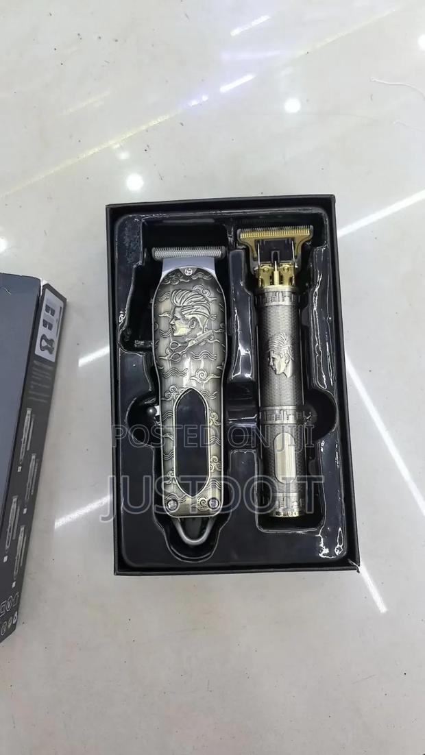 Sn 6031 2-in-1 Barber Clipper Trimmer Set · Photo 1