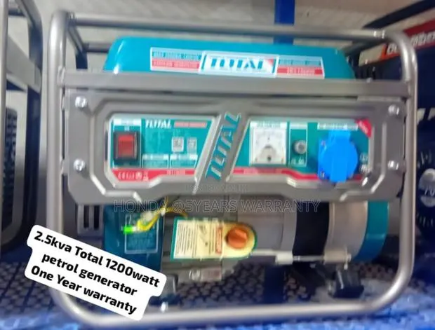 Total Pullstart 2.Kva Petrol Generator 1200watt 2.5kva Total · Photo 1