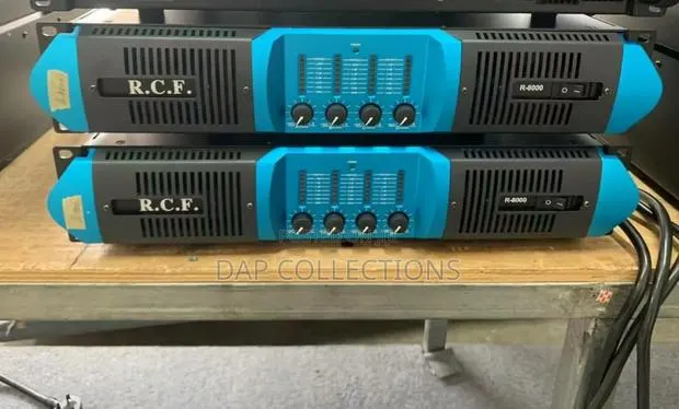 RCF 4ch Amplifier R-8000 · Photo 1