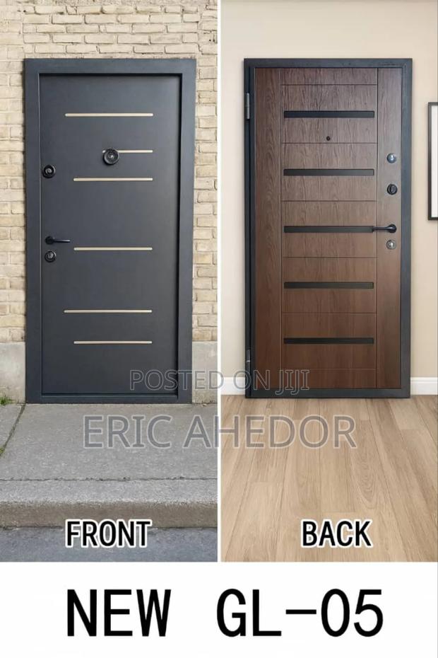 High Tech Double Locks Security Door and Accessories · Photo 1