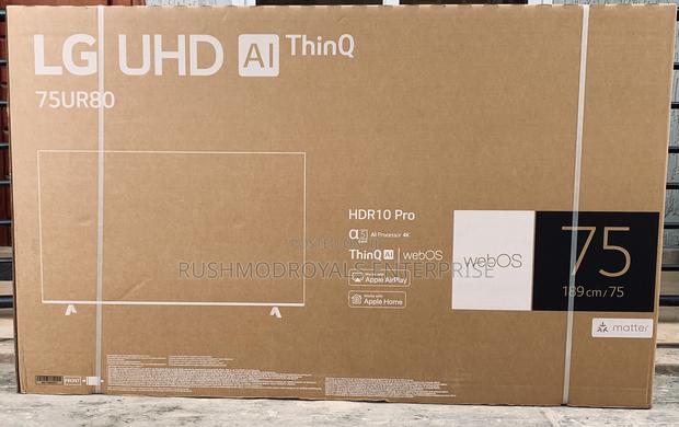 Lg 75-Inch Ur80: Smart Uhd Tv Upgrade Your Living Room · Photo 1