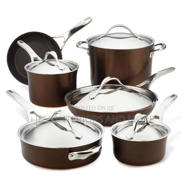Anolon Copper Hard Anodized Nonstick Cookware Set · Photo 1