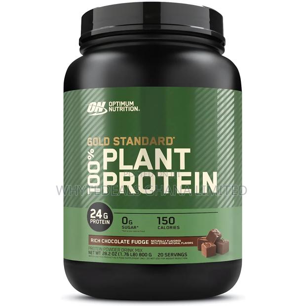 Gold Standard 100% Plant Protein| 0-sugar| 0-fat| 0-lactose| 0-gluten · Photo 1