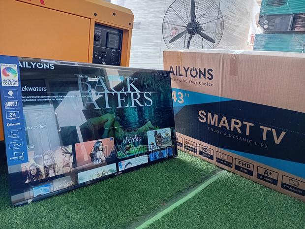 43 Inches Smart Android Tv Natural Sharp Colours Digital Satellite 43 · Photo 2