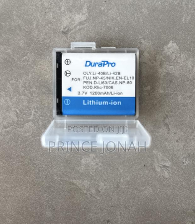 Durapro Battery Li-40b Li-42b for Olympus Li-40b Li-42b Nikon en-El10 · Photo 3