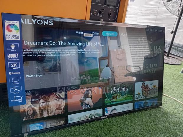 43 Inches Android Smart Tv Bluetooth Frameless Amazing Display · Photo 2