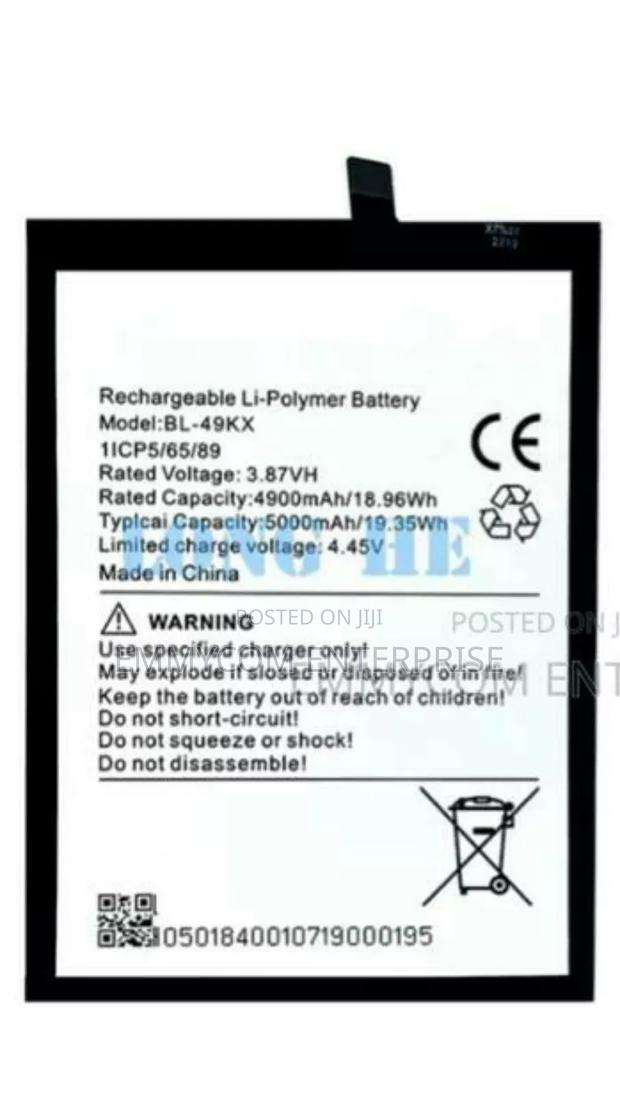 Original Infinix Note 12 Battery With Replacement