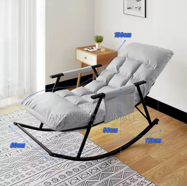 Rocking Lounge Chair/ Balcony Home Leisure Lazy Sofa · Photo 2