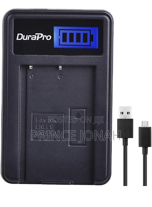 Durapro LCD en-El9/en-El9a Charger for Nikon D40 D40x D60 D3000 D5000 · Photo 1