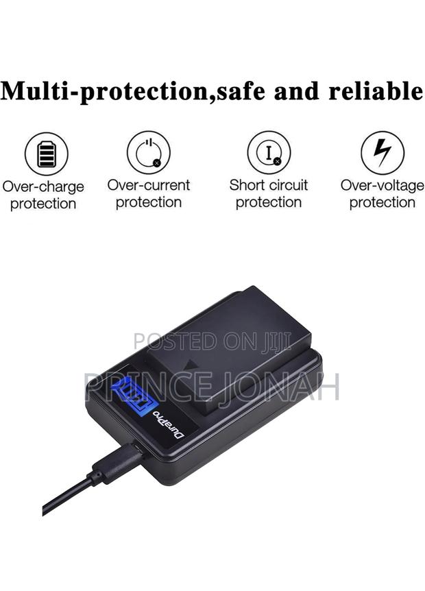 Durapro LCD en-El9/en-El9a Charger for Nikon D40 D40x D60 D3000 D5000 · Photo 3