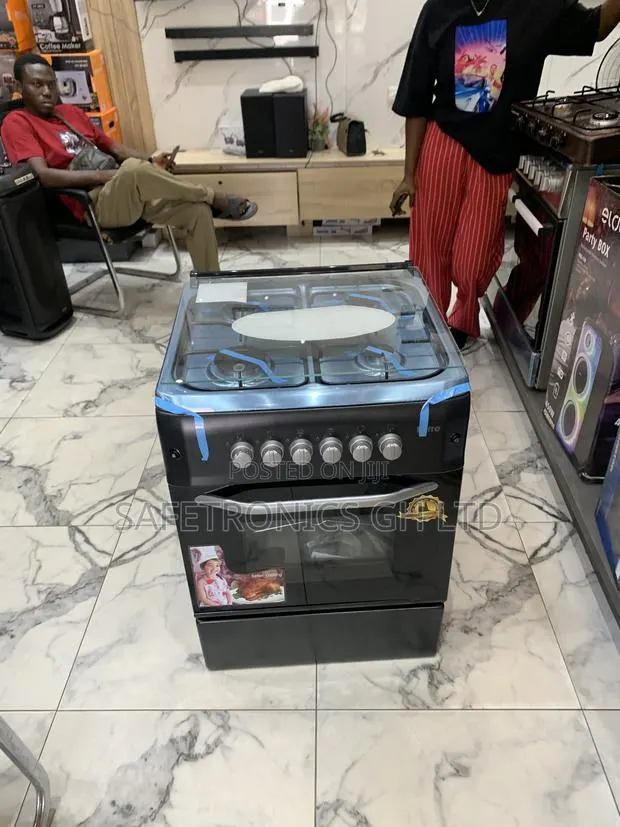 High Sufficient 60/60 New Line Gas Stove Oven 4-Burner Ferre · Photo 1